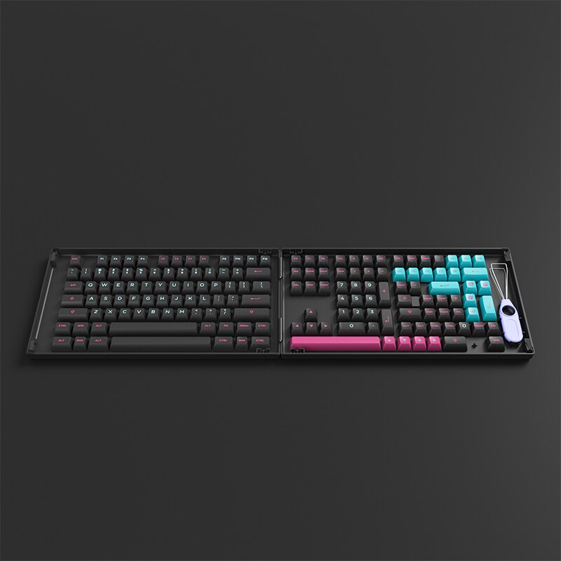 Akko Midnight Keycaps